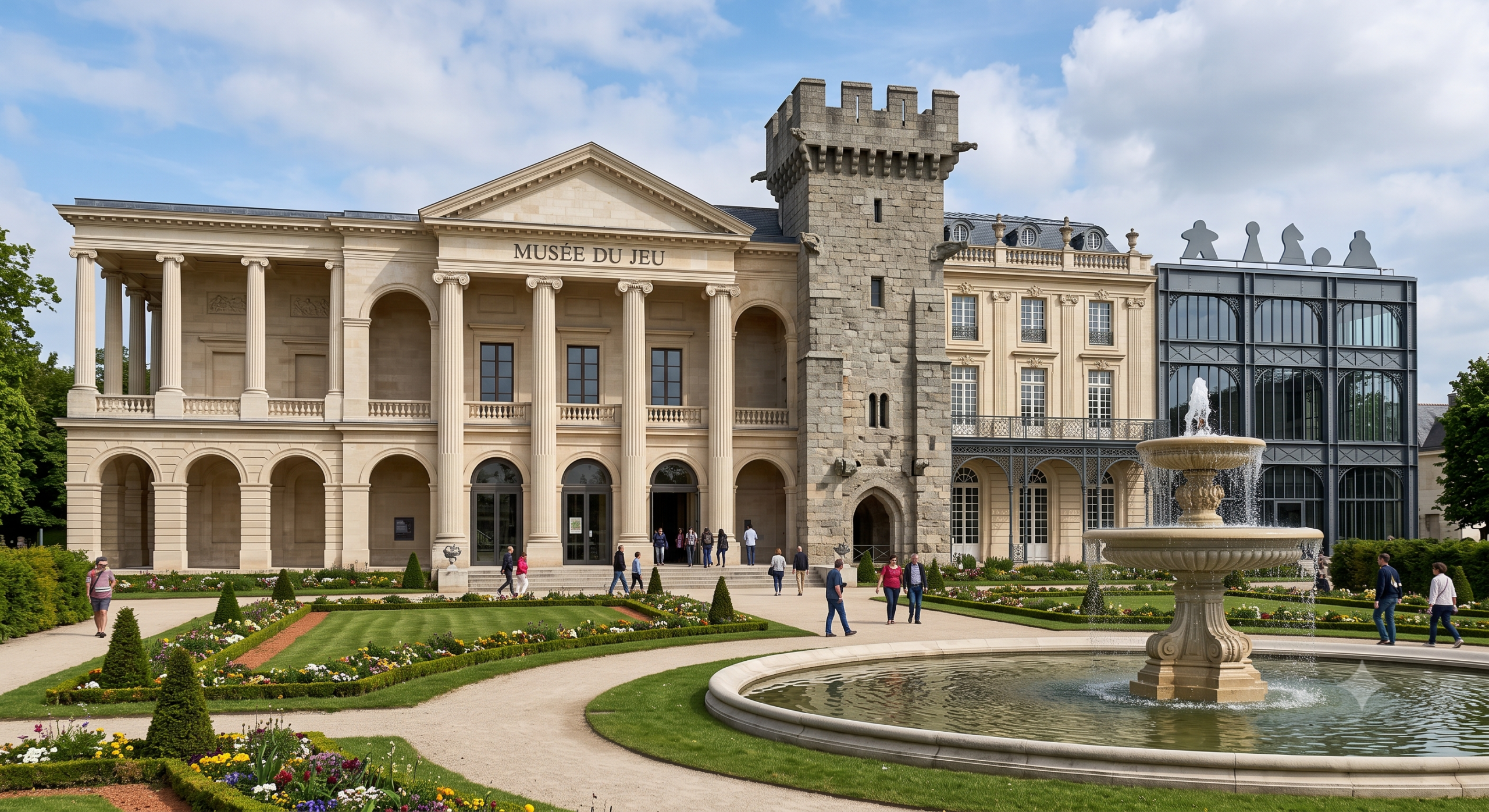 Façade du Musée du Jeu